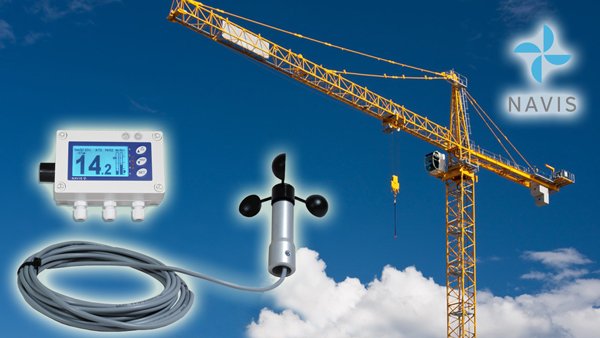 Navis Y410/WS Alarm Özellikli Kablolu Anemometre