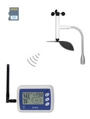 WL12X/WSD Kablosuz Anemometre ve Veri Kaydedici (Uzun Mesafeli)