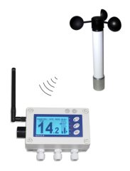 W410XW/WS Wi-Fi Özellikli Kablosuz Anemometre
