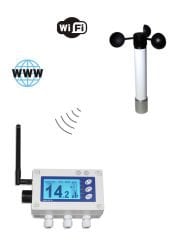 W410XW/WS Wi-Fi Özellikli Kablosuz Anemometre